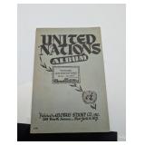 1951 UNITED NATIONS US POSTAGE STAMP COLLECTION