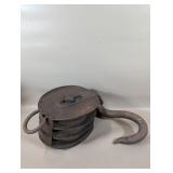 HEAVY DUTY 3 WHEEL BLOCK & TACKLE PULLEY