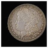 1879 O Morgan Silver Dollar