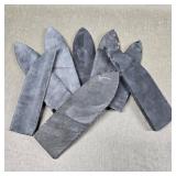 Collection of Natural Stone Preforms for Knife