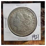 1921 Morgan Silver Dollar