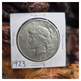 1923 Silver Peace Dollar