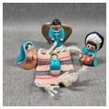 Sandy Whitefeather Studios Nativity Figures