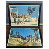 2- REX WARNER PRINTS: CASEY AT THE BAT & THE
