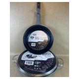IKO Sapphire Diamond 9.5" Fry & 11" Grill Pans