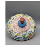 J. CHEIN TIN TOY SPINNER TOP WORKS