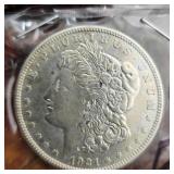 1921 Morgan Silver Dollar