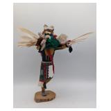 HOPI EAGLE KACHINA DOLL 10" ARTIST SIGNED