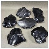 Collection of Black Onyx Rock