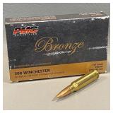 PMC Bronze 308 Win Ammunition, 1 Box 20 Rds