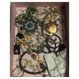 Lot of Costume Jewelry Repurpose/ Sell/ Wear