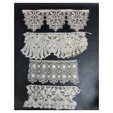 Antique Belgian Handmade Lace Work WW1 Belgium