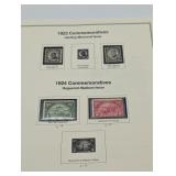 1923-24 COMMEMORATIVE US POSTAGE STAMPS