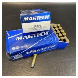 Magtech 38 Special Ammunition 2 Boxes, 100 Rounds