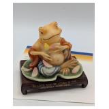 THE FROG OF DEVOTION BY ANNA KANG HAND PAINTED