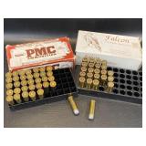 2 Partial Boxes 45 Colt Ammunition, PMC & Falcon