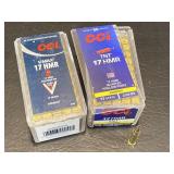 CCI 17 HMR Ammunition, 45 TNT Hollow Point + 1