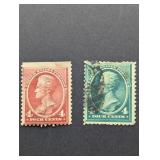 1883 4 CENT US POSTAGE STAMPS