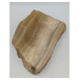 ONYX MEXICAN STONE ASHTRAY 5.5" X 5"