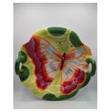LA DOLCE VITA BUTTERFLY HANDLED BOWL BY JJG