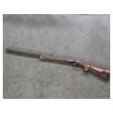 Custom BP Rifle, Approx. 50 Cal. Burl Wood Stock