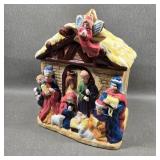 Nativity Scene Cookie Jar