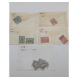 1903-03, 1909, 1913, & 1922-25 US POSTAL STAMPS