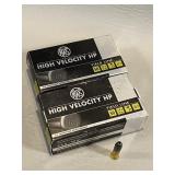 RWS High Velocity HP 22 LR Ammunition, 2 Boxes,