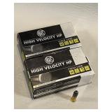 RWS High Velocity HP 22 LR Ammunition, 2 Boxes,