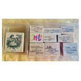 10 Scrapbooking Stamps Stampinï¿½ Up w/ Rubber