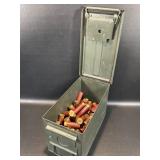 12 Ga Reload Shotgun Shells in Metal Ammo Can ,