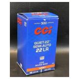 CCI 22 LR Ammunition, 1 Brick, 500 Rounds