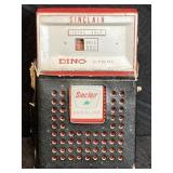 VINTAGE SINCLAIR DINO SUPREME GAS PUMP RADIO