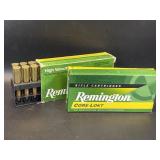 Remington 30-30 Win Ammunition, 2 Boxes, 40 Rds,