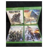 4 XBOX ONE GAMES CALL OF DUTY ADVANCED WARFARE,