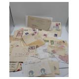 VARIOUS US POSTAL STAMPS & 1946 FIRST FLIGHT TYPE