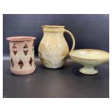 Handmade Pottery: Pitcher by Tom Ferguson,