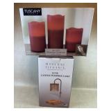 Luxe Candle Warmer Lamp & Flameless Candle Set