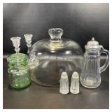 Antique Syrup Dispenser, Cut Class S/P, Large