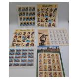 6- MINT SHEETS OF UNUSED STAMPS AMERICAN INDIAN