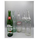 DETROIT COKE BOTTLE, 7UP, 2- CRUSH & SUPER KING