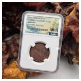 NGC 1808 India 10cash Madras Presidency
