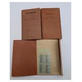 3 BOOKS 66 PLATES US POSTAGE STAMP PLATES NOT ALL