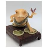 FROG OF TRANQUILITY HAND PAINTED BY ANNA KANG THE