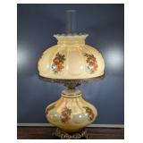 "GONE WITH WIND" ELECTRIC PARLOR LAMP HAND