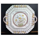 Copeland Spode Cake Plate Buttercup Vintage