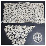 Antique Belgian War Lace Work WW1 Belgium