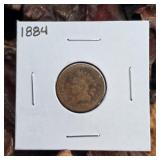 1884 Indian Head Cent