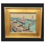 Clarence Hinkle Original Watercolor & Ink