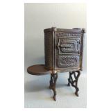 Vintage Hopewell Furnace Cast Iron Toy Salesman